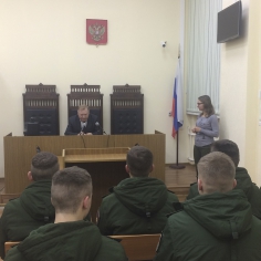 Воспитанники бригады посетили Шуйский городской суд